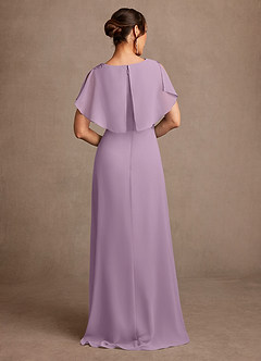 Azazie Frieda Mother of the Bride Dresses Wisteria A-Line Applique Chiffon Dress image3