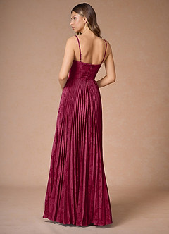 Robe Longue Merlot Akiko image2