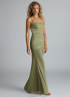 Azazie Teyana Pistachio Bridesmaid Dresses | Azazie