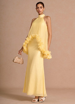 Robe Maxi Enveloppe De Citron Velmira image3