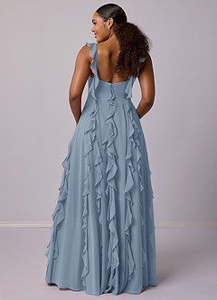 Barbie ♥ Azazie Bridesmaid Dresses A-Line Chiffon Floor-Length Dress with Pockets image11