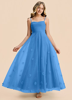 front Azazie Nomi Junior Formal Dress