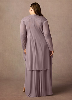 Azazie Anne Mother of the Bride Dresses Dusk Sheath Sweetheart Sequins Lace Dress image11