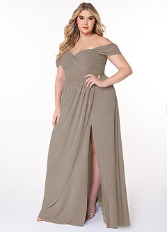 Azazie Millie Bridesmaid Dresses A-Line Sweetheart Neckline Chiffon Floor-Length Dress image11