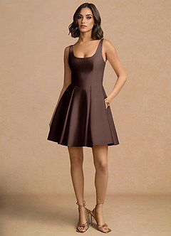 Olivia Cream Mini Dress image1