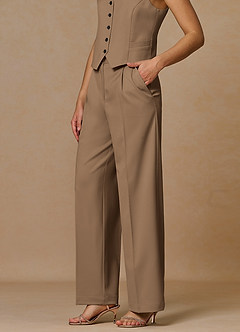 front Rowan Trufa Pantalones de rendimiento de tejido refinado