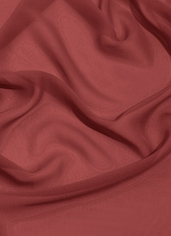 Azazie Lainey Bridesmaid Dresses Terracotta A-Line with Pockets Chiffon Dress image14