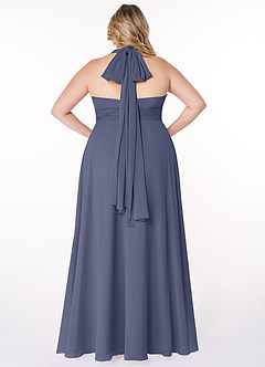 Azazie Fifi Bridesmaid Dresses Stormy A-Line Strapless Chiffon Convertible Dress image13