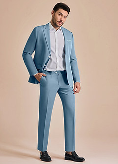 front James Bleu Clair Costume