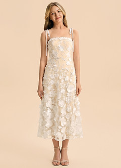 front Azazie Celeste Junior Formal Dress