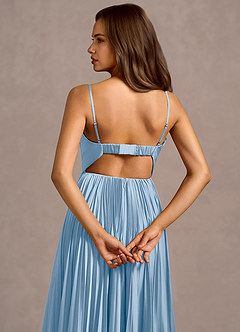 Maxi jurk Kaia Waasblauw image6