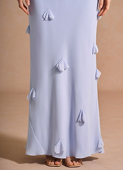 Joanie 옅실버 빈카플로럴 맥시 드레스 image8