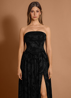 Amina Black Maxi Dress image5