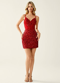 Sequira Rouge Mini robe image3