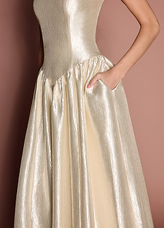 Robe Longue Crème Kelly image7