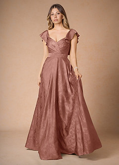 Aaliyah Sage Blue Maxi Dress image4