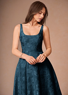 Briac 해군 미디 드레스 image7