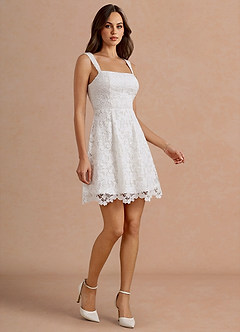 Trisha Mini Klänning Vit image4