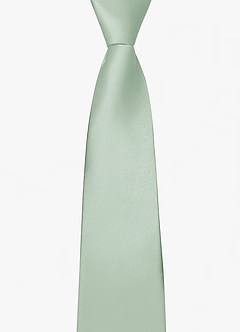 front Matching Skinny Tie & Pocket Square & Cuff Links Set