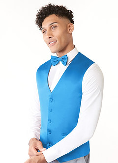 front Matte Satin Vest