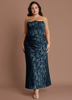 Maxi jurk Ezrena Marine image7