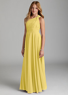 Azazie Charlize Junior Klä av A-Line i Maska image1