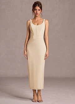 Galiana  Champagne Maxi Dress image2