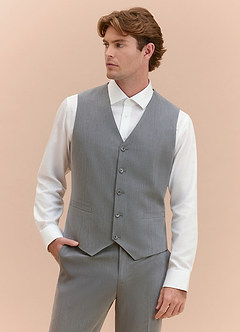 front William Grey Comfort Blend Suit Vest