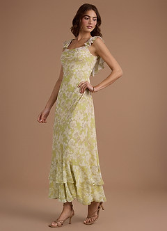 Rianne Olive Floral Maxi Dress image7