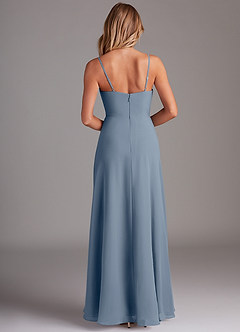 Azazie Breonna Final Sale Twilight A-Line Sweetheart Neckline Chiffon Dress image2