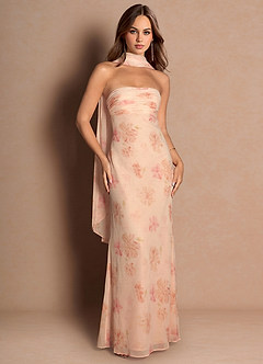 Kala Peach Maxi Dress image5