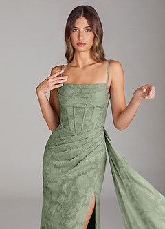 Giada Pistachio Maxi Dress image6