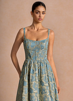 Julietteh Lake Blue Maxi Dress image5