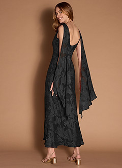 Monika Black Maxi Dress image6