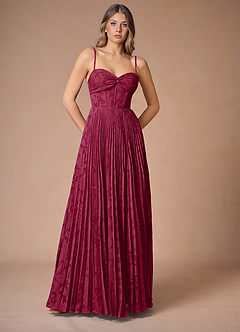 Robe Longue Merlot Akiko image4