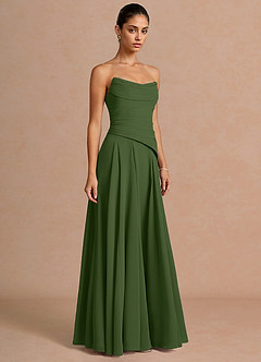 Gabriela Olive Maxi Dress image3