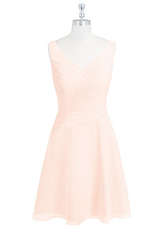 azazie pearl pink