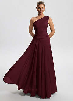 Sylvaine Wine Maxi Dress image4
