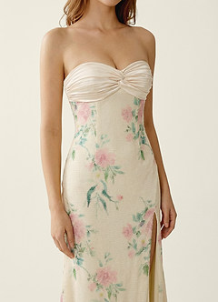 Serafina White Sequins Corset Mermaid Prom Dress image5