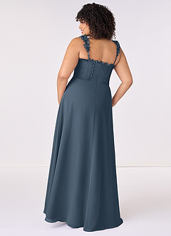 Barbie ♥ Azazie Bridesmaid Dresses Neptune A-Line Sweetheart Neckline Chiffon Dress image7