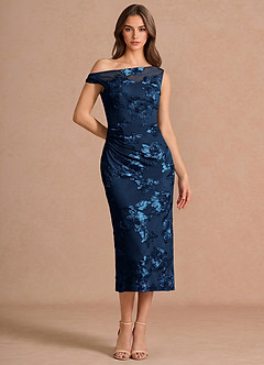 Robe Midi Marine Melian image4