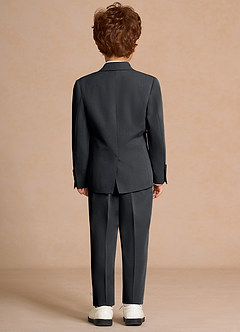 front Oliver Charcoal Boys 3-Piece Suit
