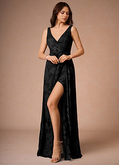Yoris Black Maxi Dress image4