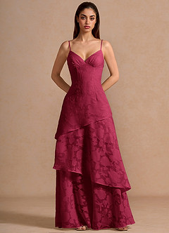 Piretha Merlot Maxi Dress image3