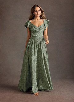 Leilani Sage Blue Maxi Dress image3