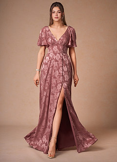 Sasha Vintage Rose A-Line Maxi Dress image6