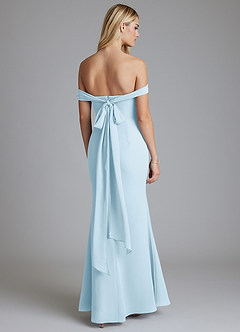 Azazie Solstice Brudepigekjoler Havfrue Stropløs Chiffon Gulv-længde Kjole image7