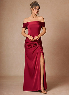 Valora Merlot Maxi Dress image3