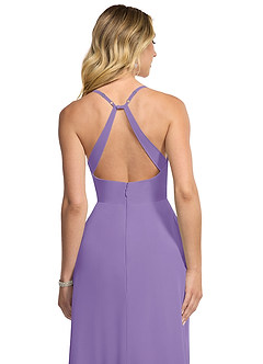 Azazie Davis Abiti da Damigella Abito A-Line in Chiffon con Scollo a V Tahiti image6
