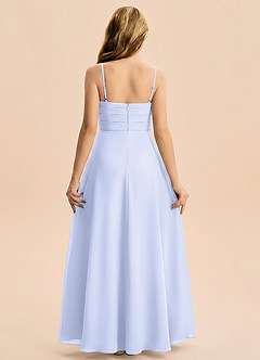 Azazie Rory Junior Lavender A-Line Pleated Chiffon Dress image2